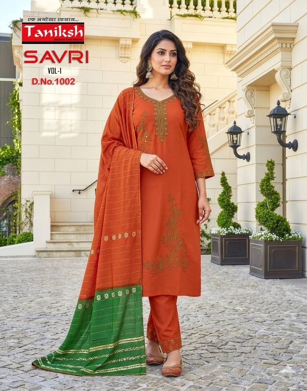 Taniksh savri vol 1 branded indo western kurtis in wholesale
